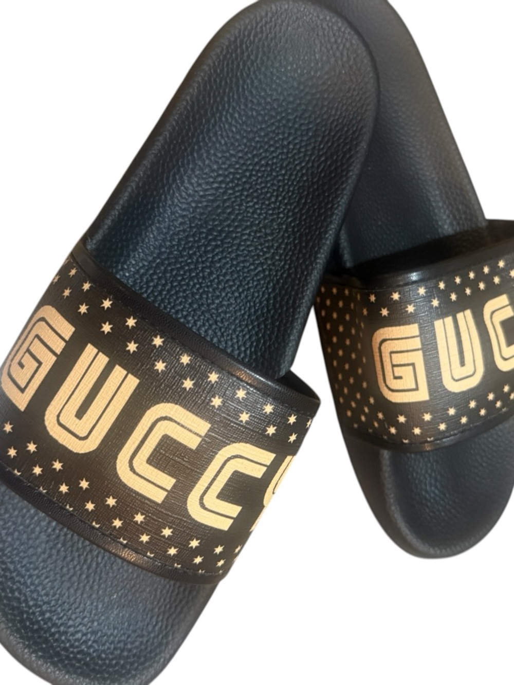 Rubber slides, Gucci x SEGA Guccy Logo Sandals in excellent conditions. - Picture 6 of 12